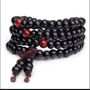 ❤️gorgeous 6mm 108 natural sandalwood blac…